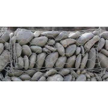 Fine Galvanized Gabion Baskets for River Protection